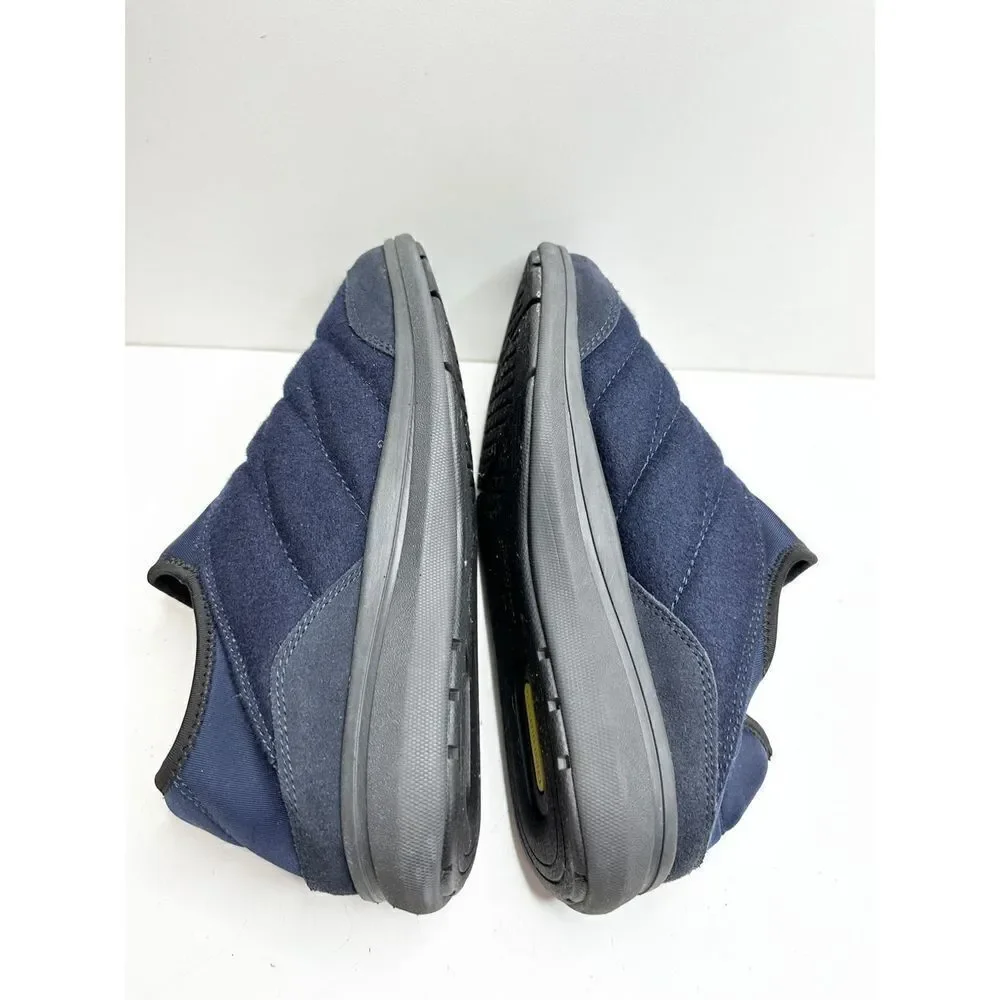 Florsheim Shoes Mens Size 9.5 Blue Jave Moc Toe Slip On Casual Comfort‎ Shoe